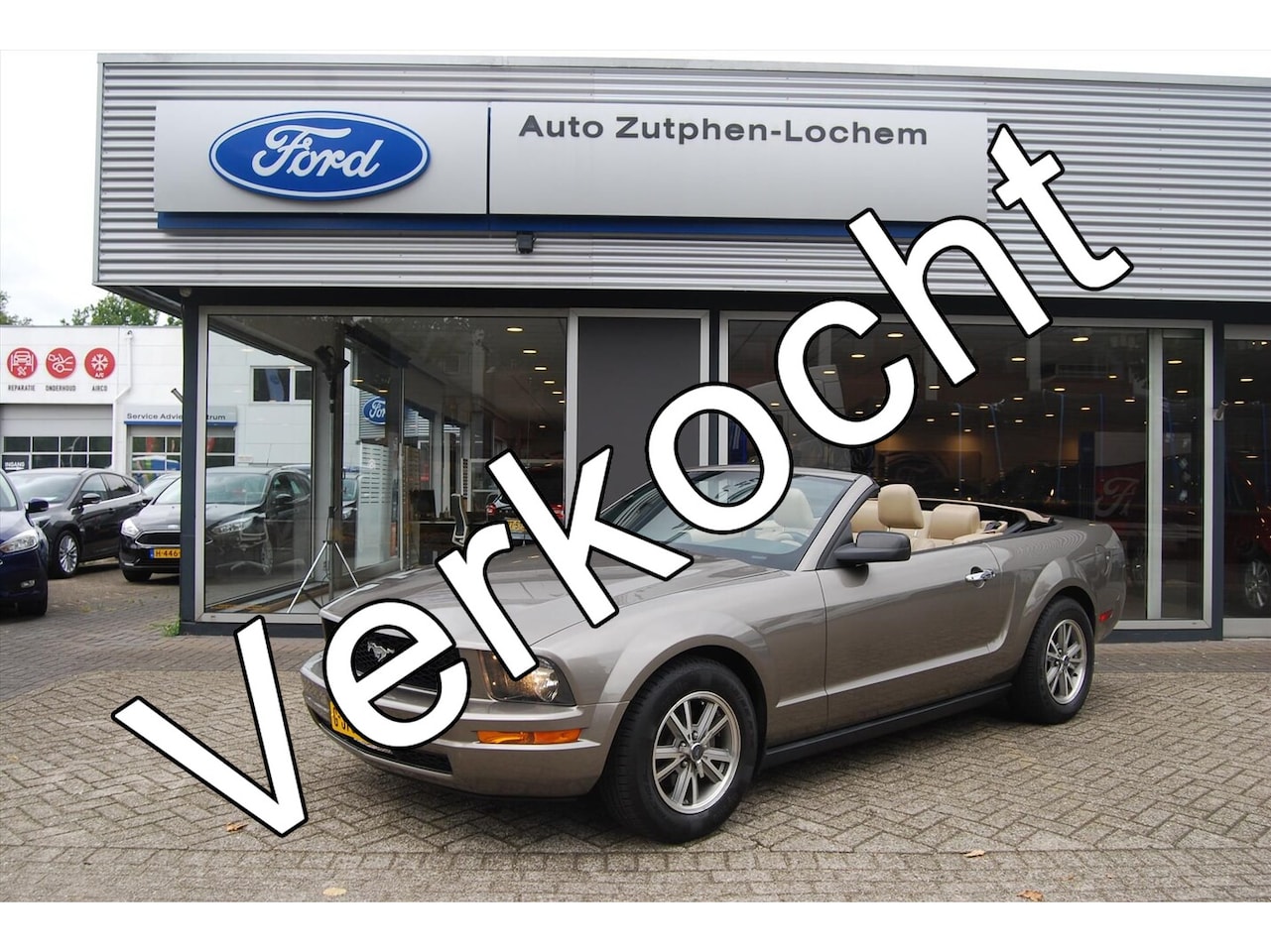 Ford Mustang Convertible - 4.0 V6 204PK Automaat | YOUNGTIMER | NAVI | CAMERA | LEDER - AutoWereld.nl