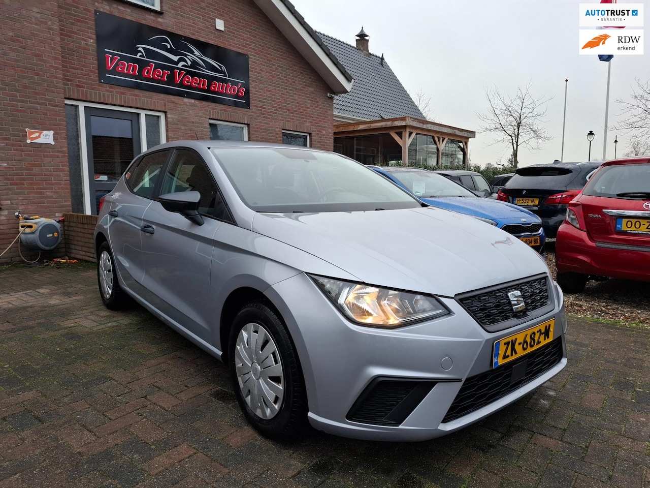 SEAT Ibiza - 1.0 MPI Reference. Zeer netjes, bluetooth, parkeersensoren, airco, elek. ramen, metalic, e - AutoWereld.nl