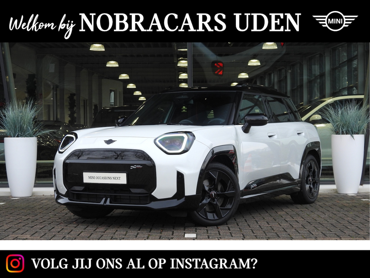 MINI Aceman - SE / John Cooper Works / Pakket M / 18" JCW Slide Spoke black - AutoWereld.nl