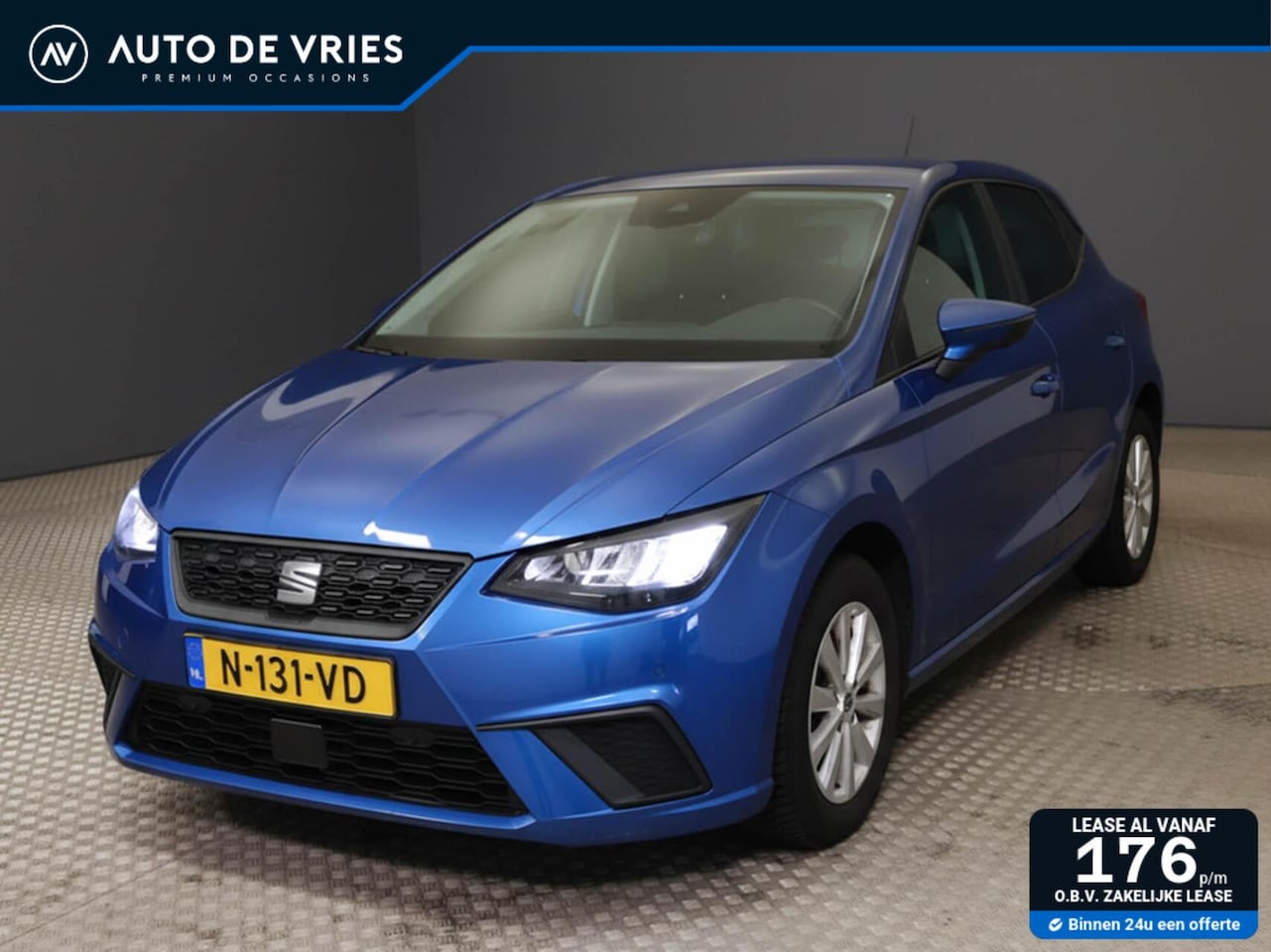 SEAT Ibiza - 1.0 EcoTSI 95pk Style Business Intense | Full LED | Carplay | Winterpakket - AutoWereld.nl