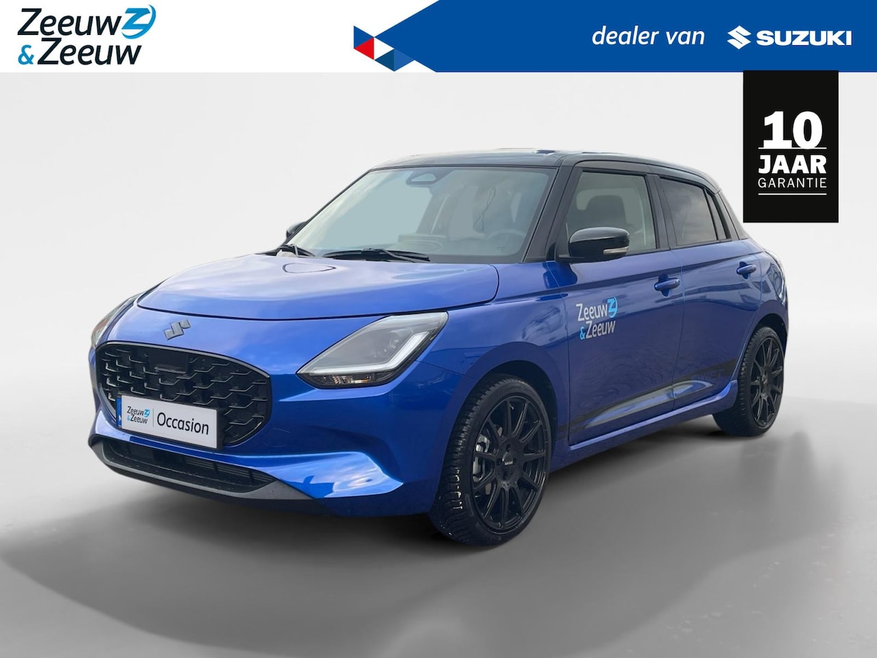 Suzuki Swift - 1.2 Style Smart Hybrid | DEMO | Sport uitvoering | Striping | 17 inch zwarte velgen | Uitl - AutoWereld.nl