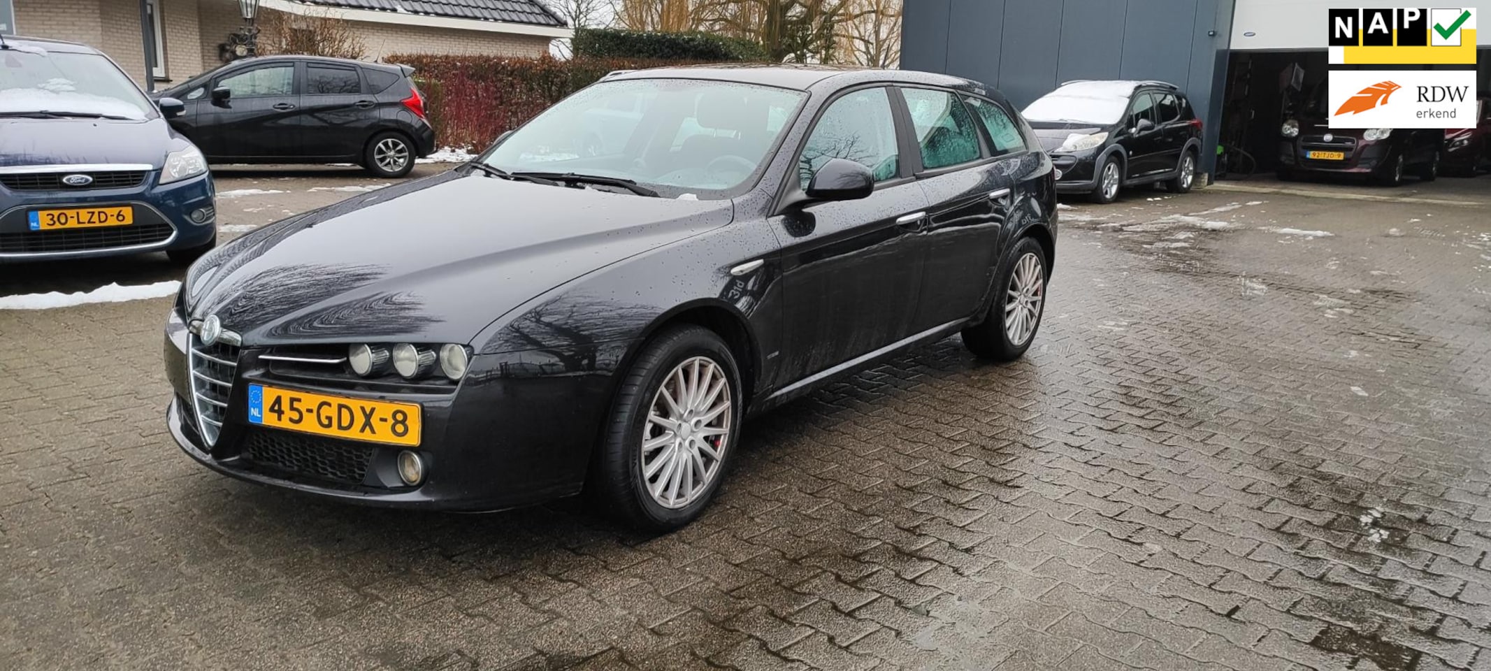 Alfa Romeo 159 Sportwagon - 1.8 mpi Business bj 2008 airco/navi - AutoWereld.nl