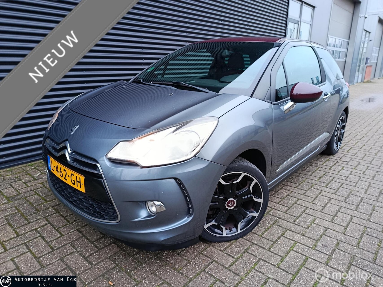Citroën DS3 - 1.6 16V Turbo Sport Chic 190PK Leer, Stoelverw., Climate - AutoWereld.nl