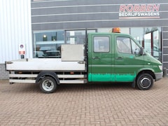 Mercedes-Benz Sprinter - 412 D lang Open Laadbak Dubbele Cabine Dubbellucht Trekhaak