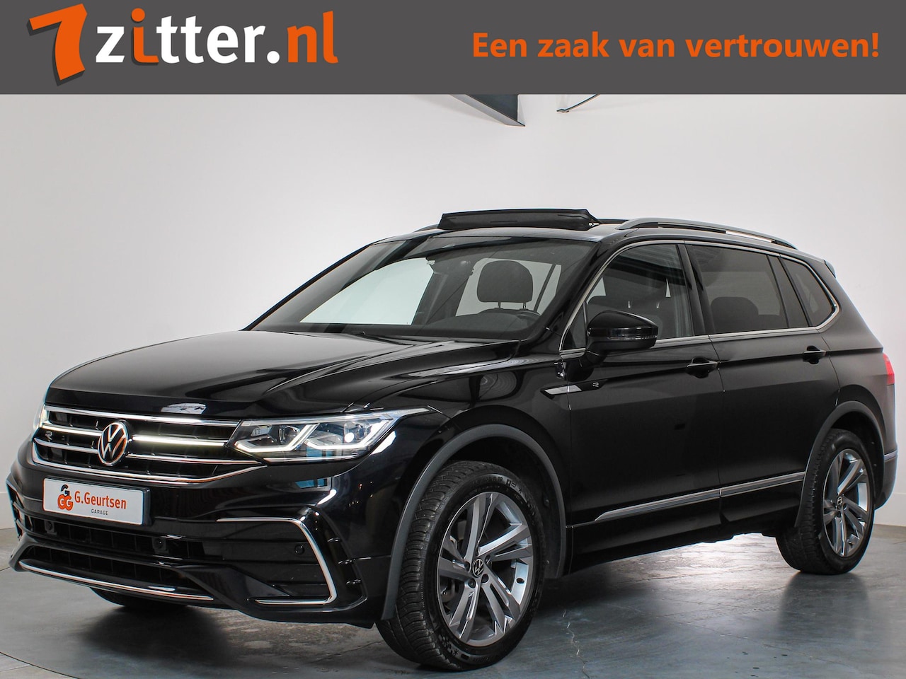Volkswagen Tiguan Allspace - 1.5 TSI R-Line Business+ 7-Persoons, Panoramadak, IQ Light, ACC, Harman/Kardon - AutoWereld.nl