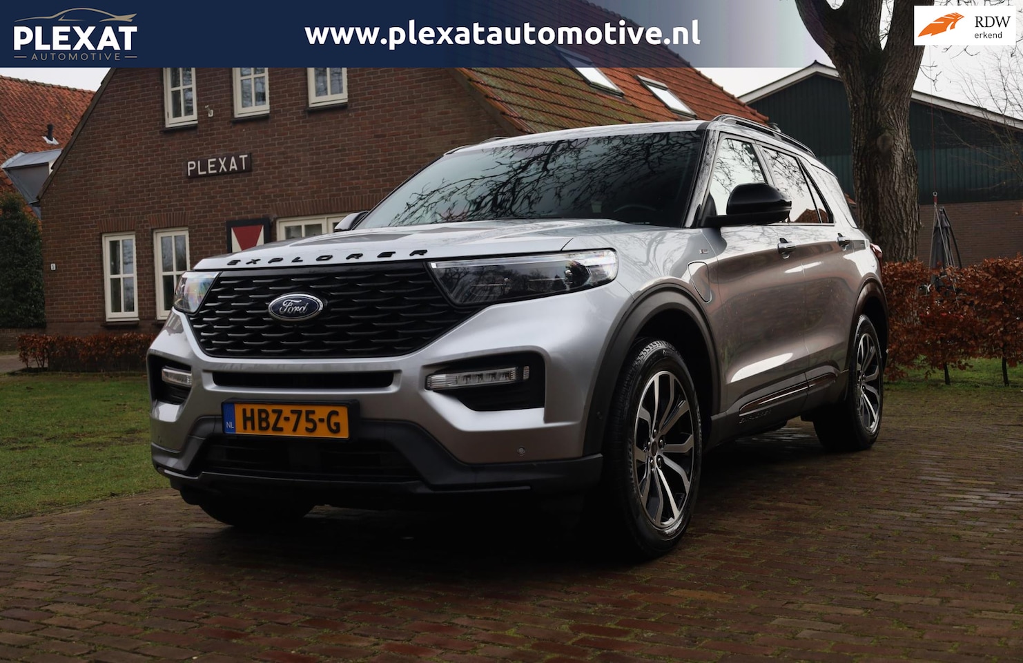 Ford Explorer - 3.0 V6 EcoBoost PHEV ST-Line Aut. | | Panorama | Bang & Olufsen | Stoelkoeling | Adaptief - AutoWereld.nl