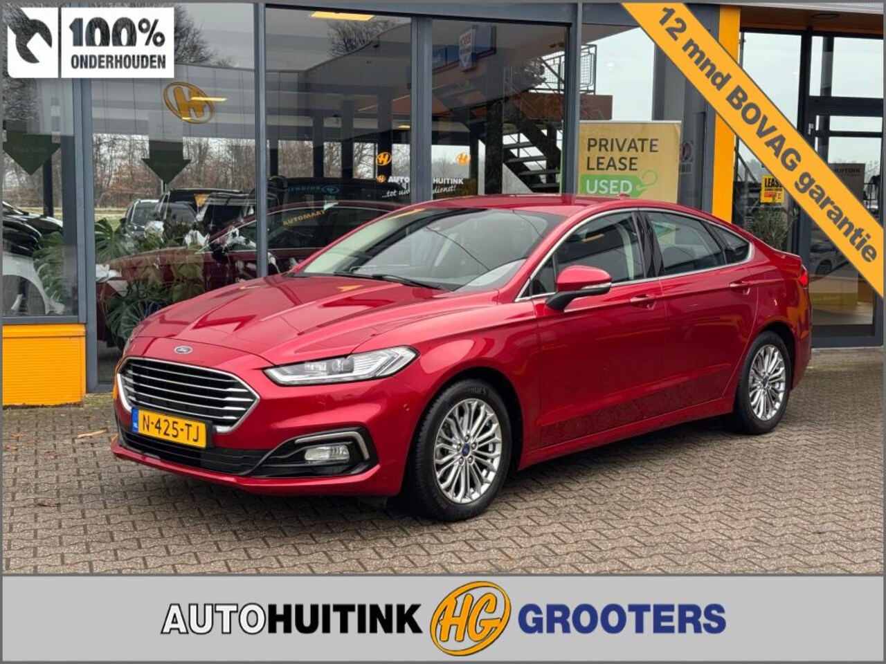 Ford Mondeo - 2.0 IVCT HEV Titanium - stoelverkoeling - leer - 1e eigenaar - AutoWereld.nl