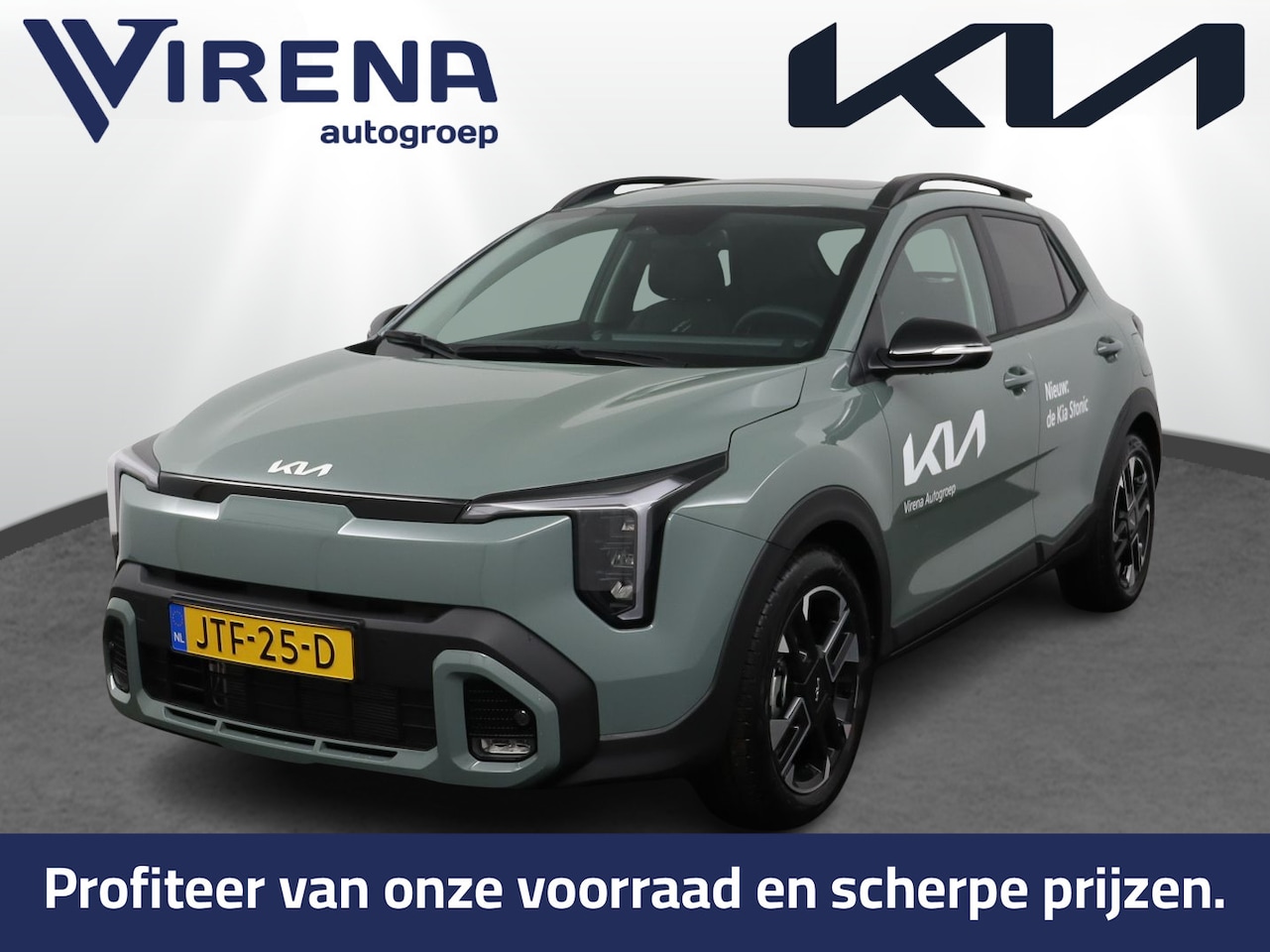 Kia Stonic - 1.0 T-GDi MHEV GT-Line DEMO - Stoel/Stuur verwarming - Parkeer sensoren - Achteruitrij cam - AutoWereld.nl