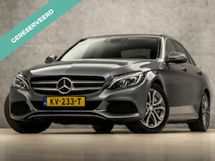 Mercedes-Benz C-klasse - 350 e AMG Sport 279Pk Automaat (NAVIGATIE, LUCHTVERING, MEMORY SEATS, LEDER, CAMERA, STOEL