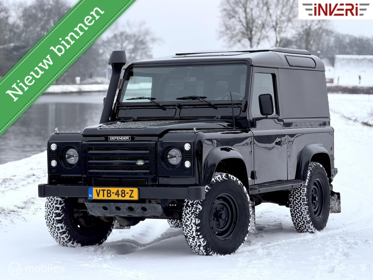 Land Rover Defender - 2.5 Td5 90’ | Keurig | Zwarte Accenten | Grijskenteken - AutoWereld.nl