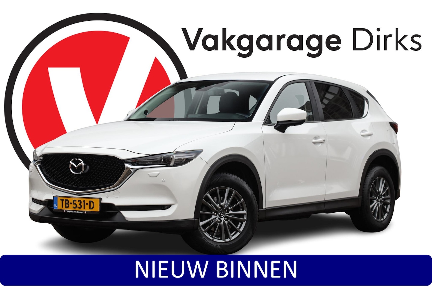 Mazda CX-5 - 2.0 SkyActiv-G 165 Skylease GT ✅ Leder ✅ Trekhaak ✅ LED - AutoWereld.nl