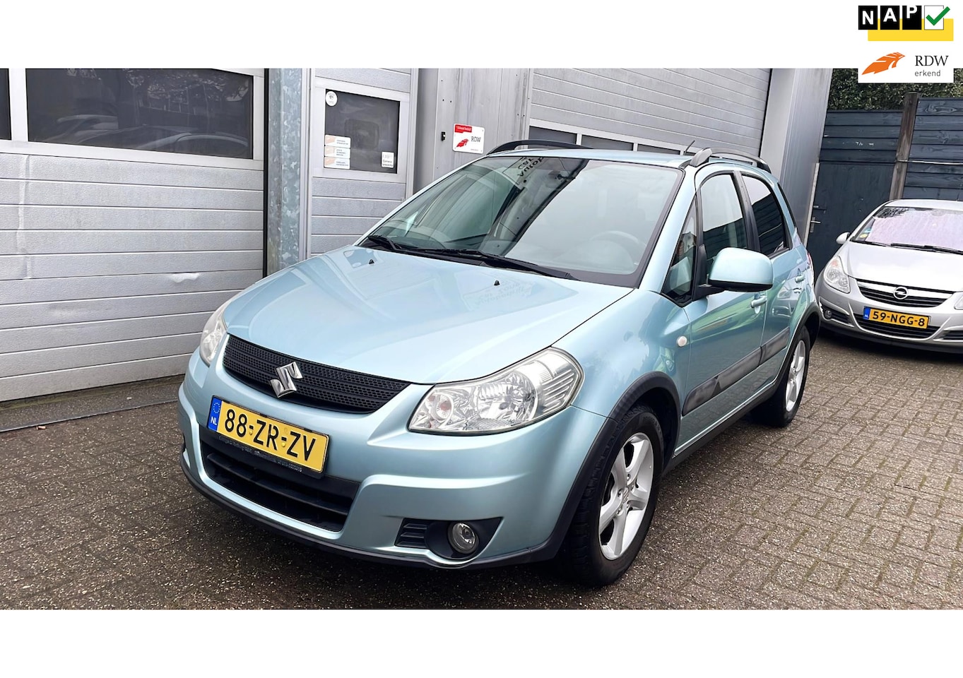 Suzuki SX4 - 1.6 Shogun 2008-Airco-Velgen-Trekhaak-APK okt 2026 - AutoWereld.nl