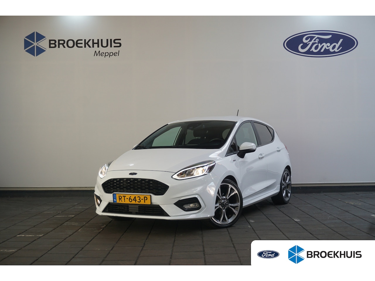 Ford Fiesta - 1.0 EcoBoost ST-Line | Airco (automatisch) | Apple Carplay/Android Auto|telefoonintegratie - AutoWereld.nl