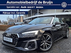 Audi A5 Cabriolet - 40 TFSI 190pk Aut. S-Line (2x) (Camera, Nekverw, Virtual, Headup)