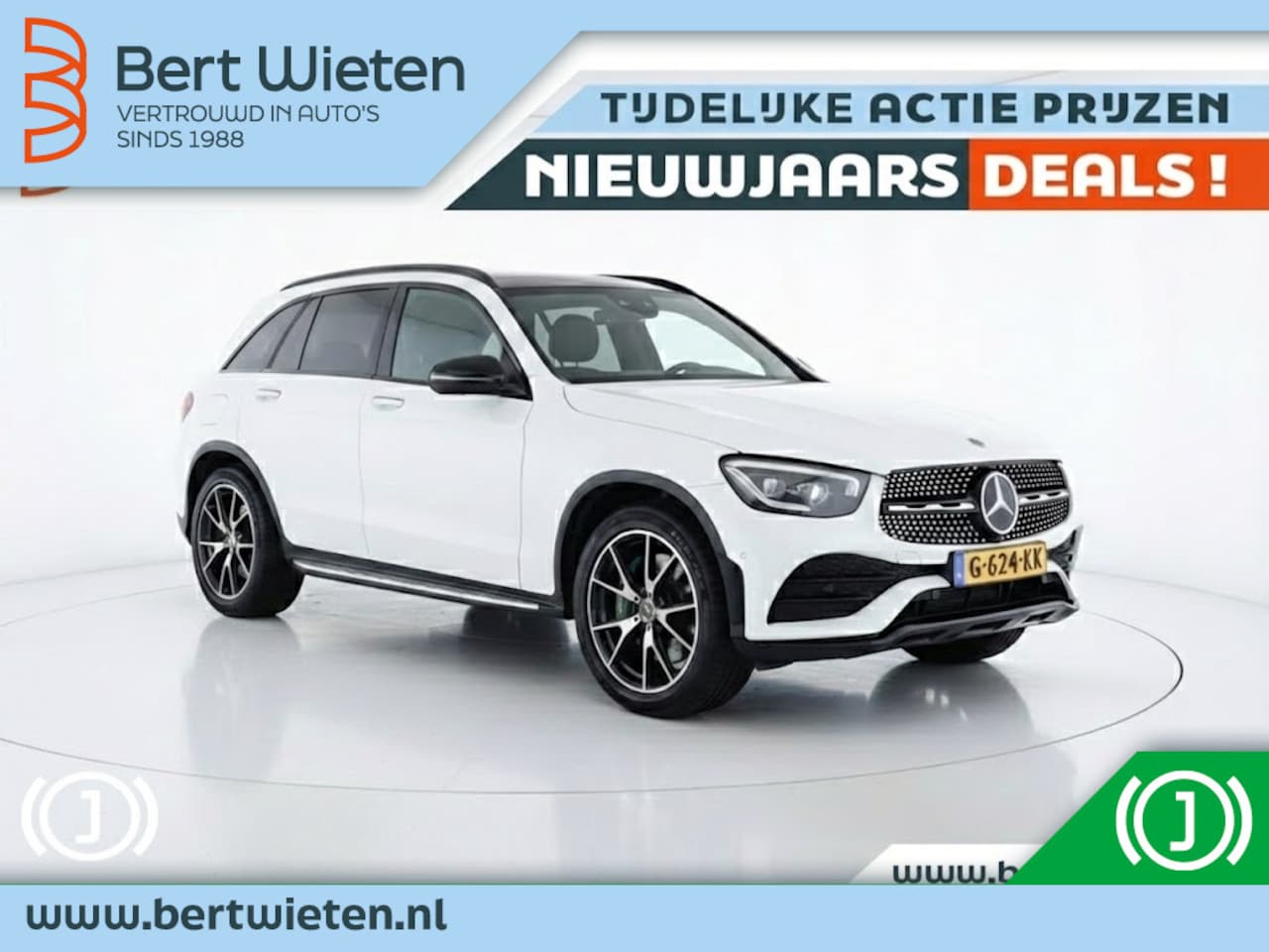 Mercedes-Benz GLC-klasse - 200 AMG Geen import | Burmester | Panoramadak | Luchtvering - AutoWereld.nl