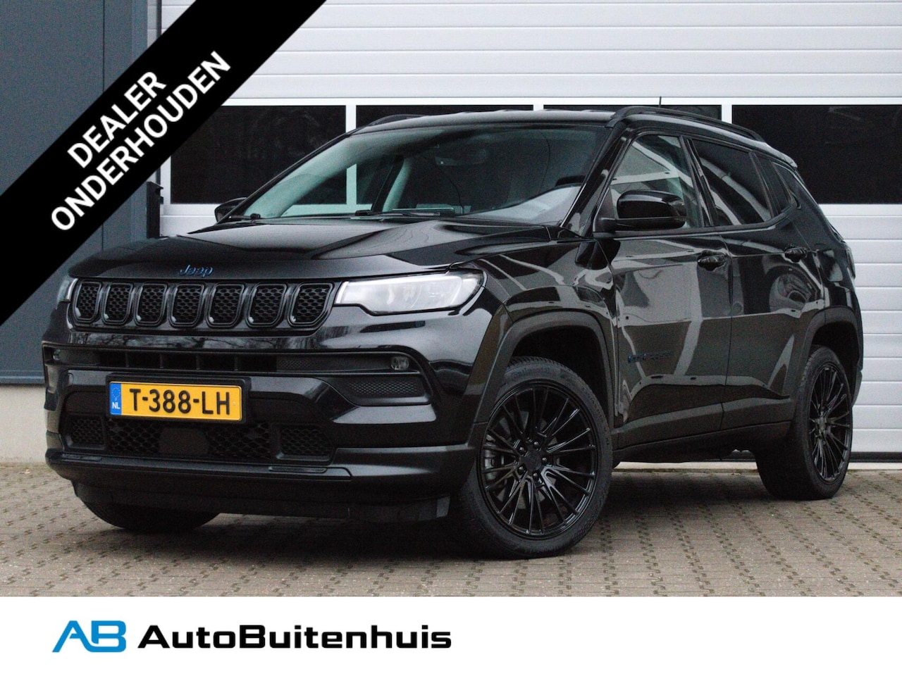 Jeep Compass - 4xe 190 Plug-in Hybrid Electric Night Eagle|ADAPTIVE CRUISE|STOELVERW.|TREKHAAK|CAMERA|LED - AutoWereld.nl