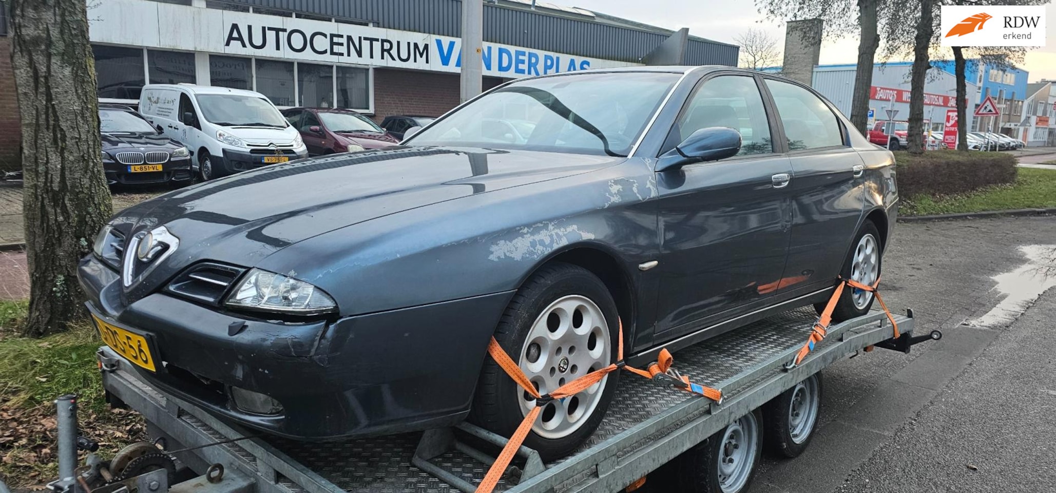 Alfa Romeo 166 - 3.0 V6 Sportronic opknapper onderdelen export - AutoWereld.nl