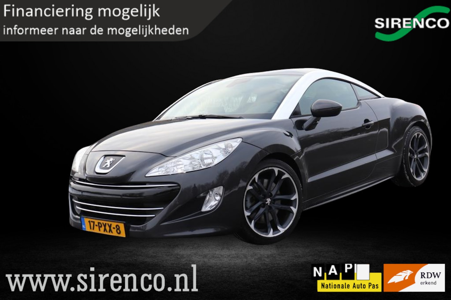 Peugeot RCZ - 1.6 200 pk Asphalt | lederen dash + stoelen met memory en stoelverwarming | bluetooth | cl - AutoWereld.nl