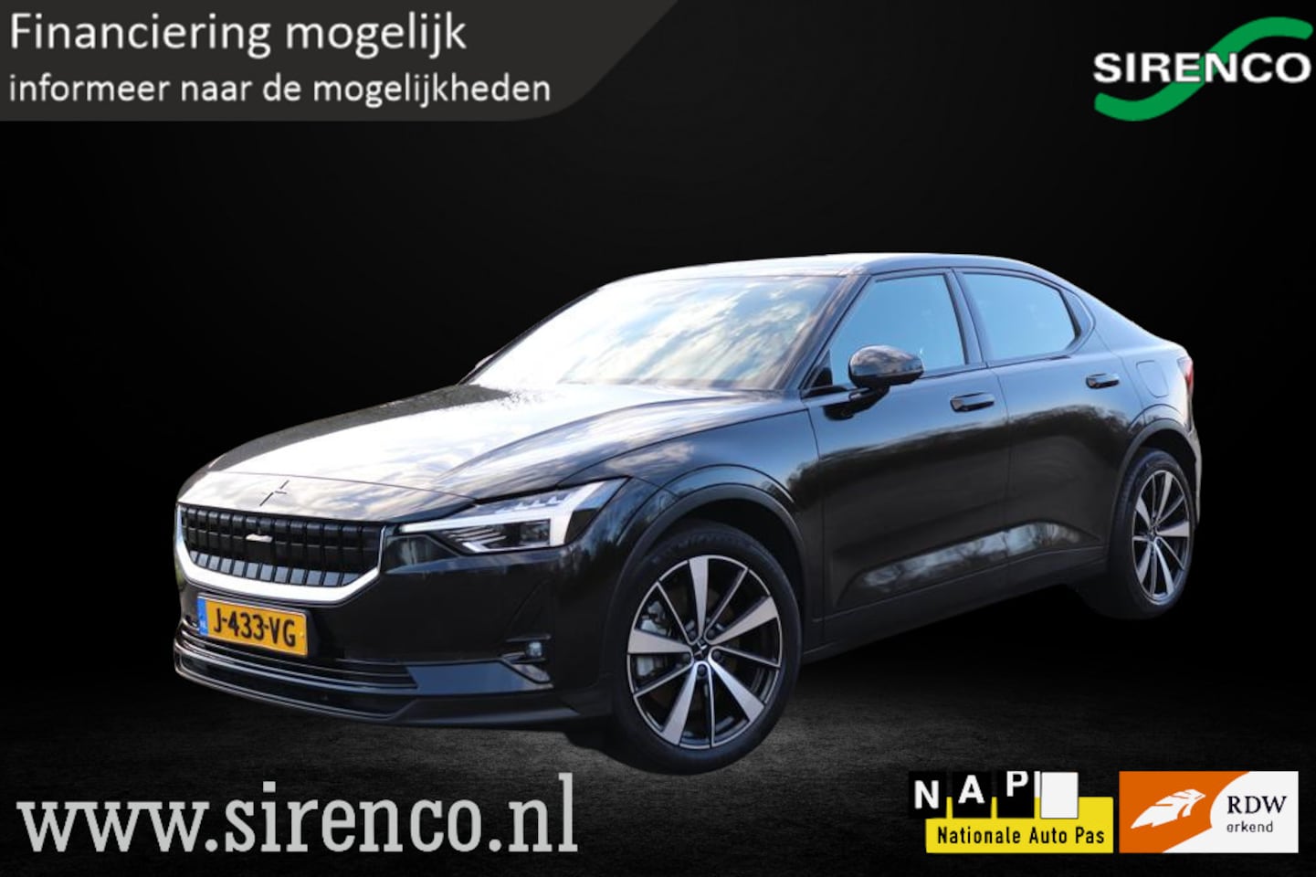 Polestar 2 - Long Range Dual Motor Launch Edition 78kWh AWD| soh 92% | panodak | stoel+stuurverwarming - AutoWereld.nl