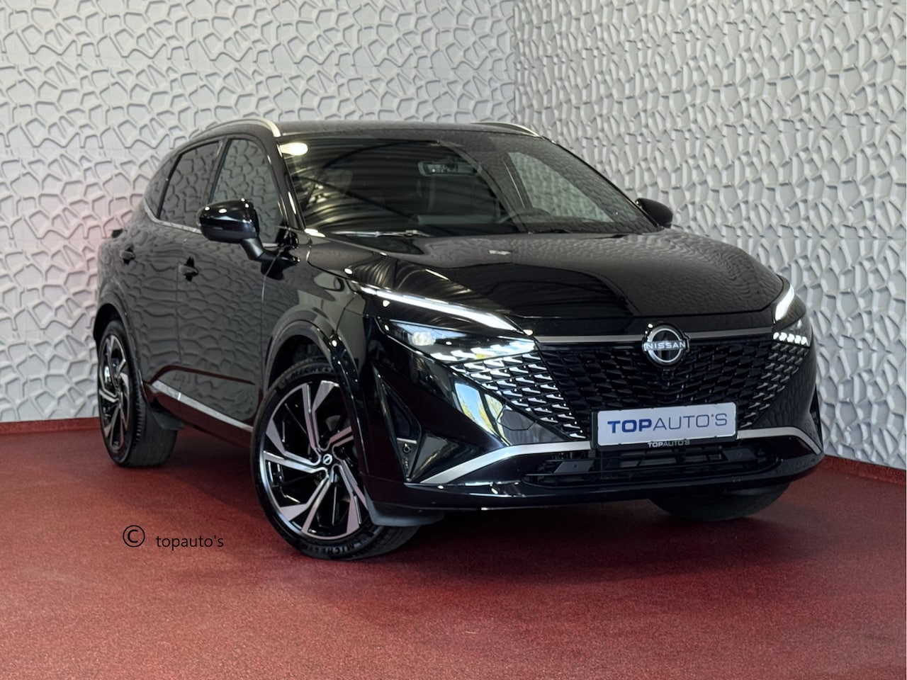 Nissan Qashqai - 1.3 MHEV 160PK TEKNA PLUS BOSE 20''LMV LEER ALCANTARA PANO MASSAGE BOSE STOEL/STUUR/RUIT V - AutoWereld.nl