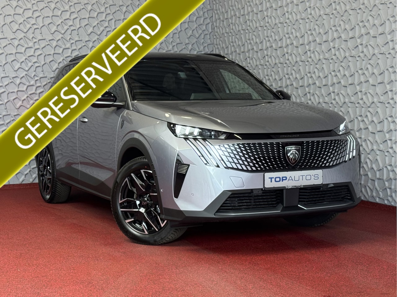 Peugeot 5008 - 1.2 HYBRID 145 GT GLAZENDAK 7PERS STOEL/STUUR VERW. ELEK.KLEP LED 7P 7 Persoons - AutoWereld.nl