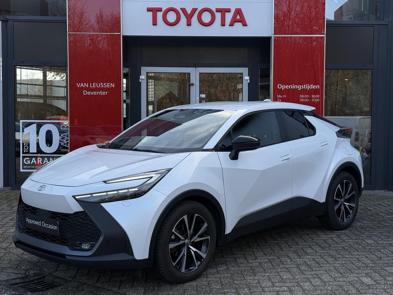 Toyota C-HR - 1.8 Hybrid 140 First Edition ANDROID/APPLE STOEL/STUURVERW. P-SENSOREN EL-ACHTERKLEP DODEH - AutoWereld.nl