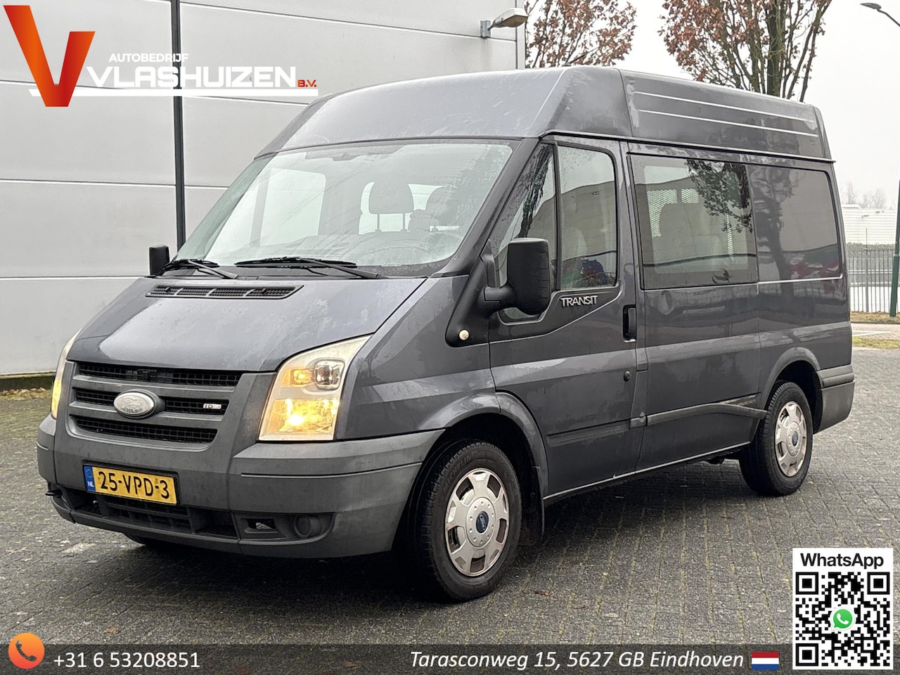 Ford Transit - 260S 2.2 TDCI DC | € 3.450,- MARGE! | ROELSTOELLIFT | CRUISE | ELEKTRISCHE RAMEN | - AutoWereld.nl