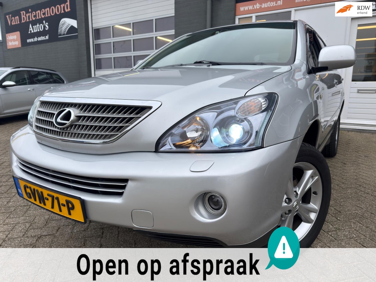 Lexus RX - 400h met leer en achteruitrijcamera en elec. kantel dak en navigatie en bluetooth - AutoWereld.nl