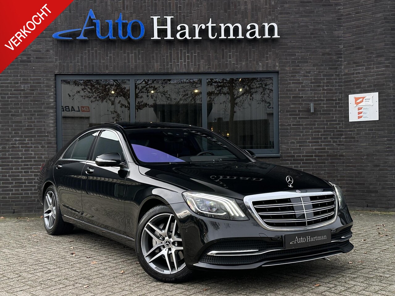 Mercedes-Benz S-klasse - 350d 4Matic Premium Plus REAR-ENTERTAINMENT|MASSAGE|BURMESTER|STOELVENTILATIE - AutoWereld.nl