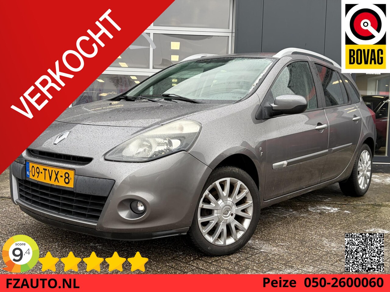 Renault Clio Estate - 1.2-16V Authentique - Airconditioning - Trekhaak - AutoWereld.nl