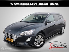 Ford Focus Wagon - EcoBoost Hybrid 125 PK H6 Titanium Navi Stoel+Stuurverwarming Digi Cockpit Trekhaak Camera