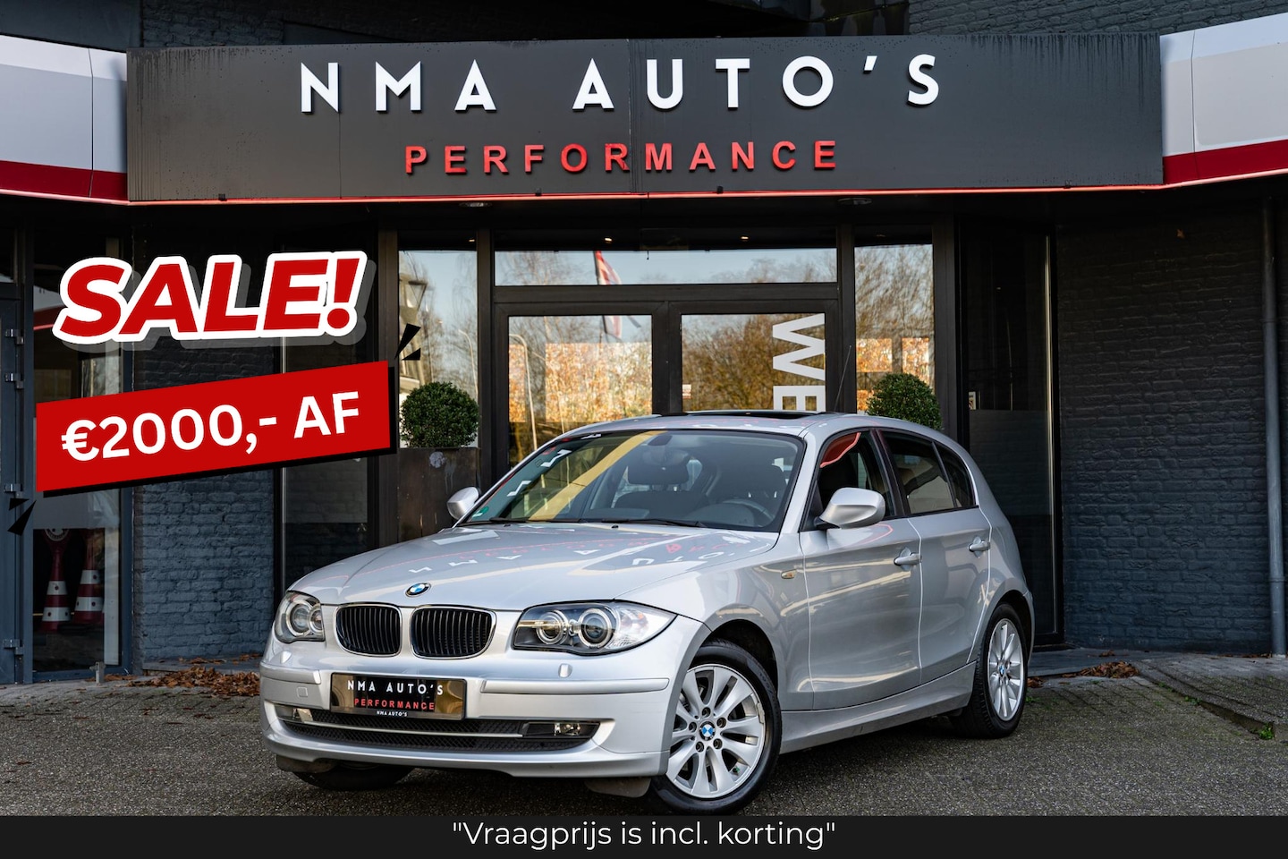 BMW 1-serie - 118i Executive PANO / LAGE KM / GARANTIE / STOELVERWARMING / NETTE STAAT / SCHERM / NAVI - AutoWereld.nl
