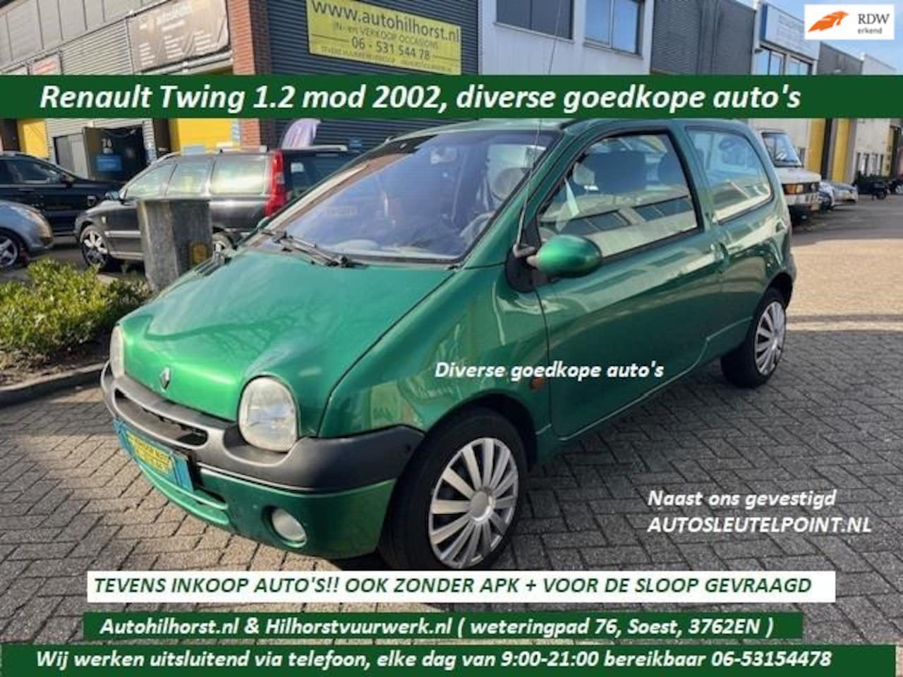 Renault Twingo - 1.2 Privilège Meerdere auto's rond deze prijen! uitsluitend via telefonische afspraak - AutoWereld.nl