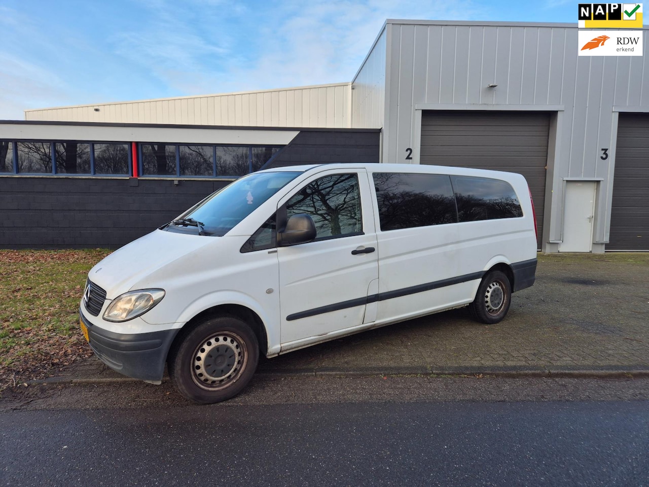 Mercedes-Benz Vito - 111 CDI L3 343 XXXL MAXI 9 PERSOONS MINIBUS COMBI - AutoWereld.nl