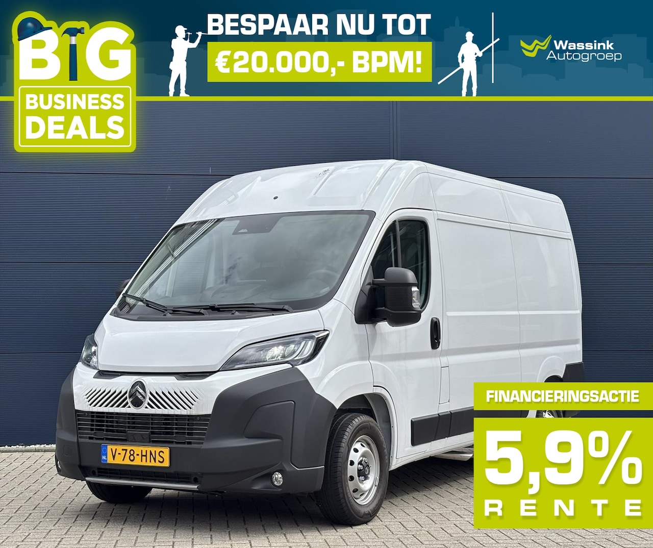 Citroën Jumper - GB 3.5t 2.2 BlueHDi 140pk L2H2 | BPM VRIJ I Trekhaak | Camera | Apple CarPlay/ Android Aut - AutoWereld.nl