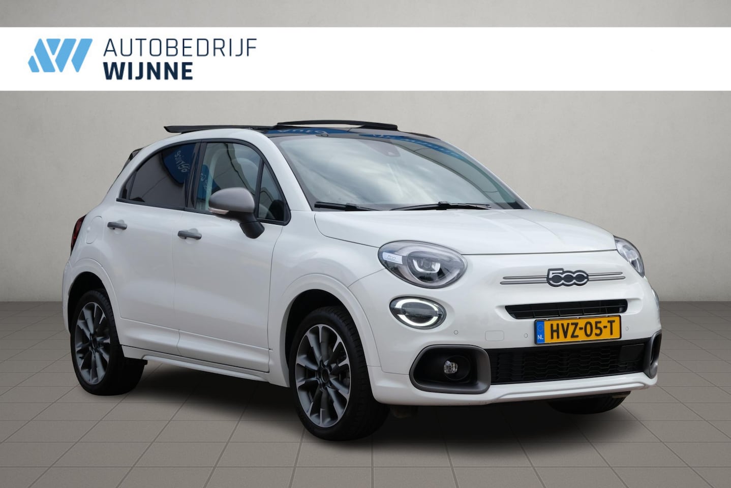 Fiat 500 X - 1.5 Hybrid 130pk DCT7 Sport Cabrio | Navi | App Connect | Climate | Camera | Blind Spot | - AutoWereld.nl