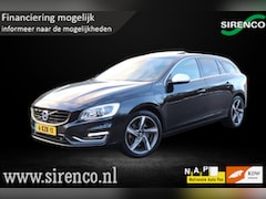 Volvo V60 - D6 AWD Plug-in Hybrid R-Design leder adaptive cruise control stoel en stuur verwarming sch