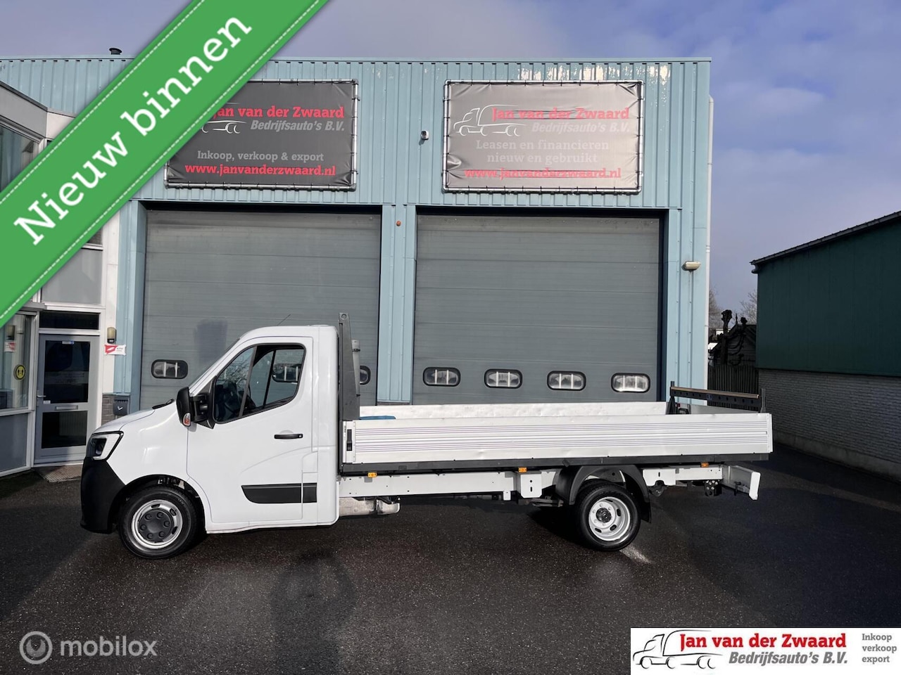 Renault Master - Openlaadbak Pick up T35 2.3 DCI 165 PK Dubbellucht. - AutoWereld.nl