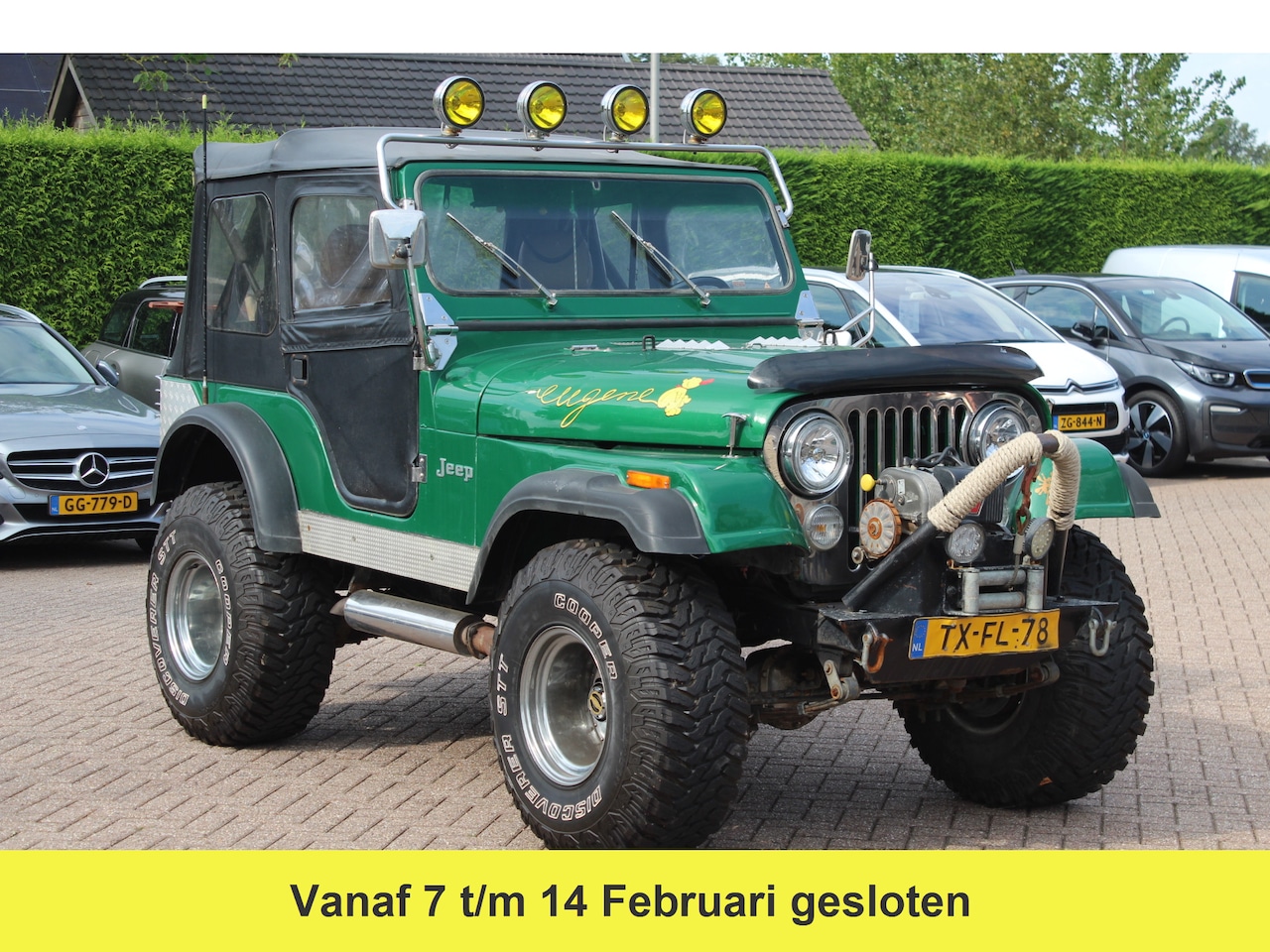 Jeep 4x4 CJ - 5.0 V8 CJ-5 / Leuke documentatie / Gave auto! - AutoWereld.nl