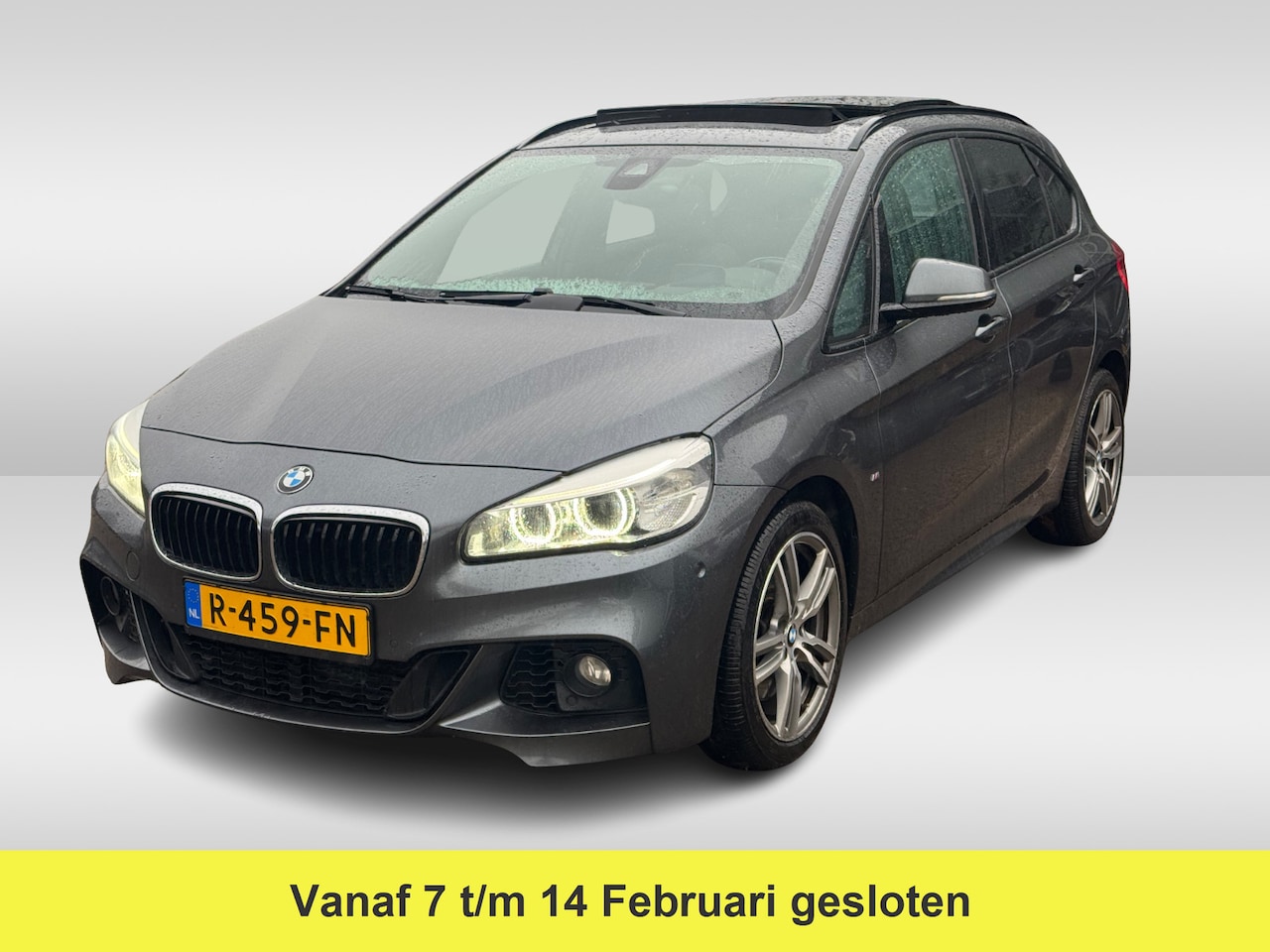 BMW 2-serie Active Tourer - 225i M Sport / Trekhaak / Panoramadak / Camera / Head-up / Harman Kardon / Keyless / 18'' - AutoWereld.nl