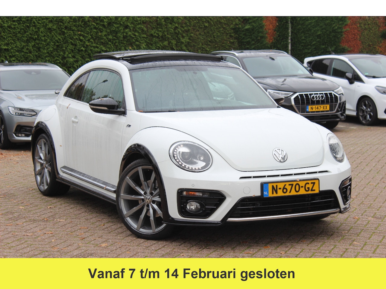 Volkswagen Beetle - 2.0 TSI Dune / Schuifdak / Camera / Xenon / Navigatie / 20'' / Stoelverwarming / DAB / Sto - AutoWereld.nl