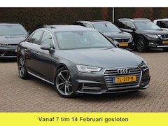 Audi A4 Limousine - 1.4 TFSI Sport S line edition / Schuifdak / Leder&Alcantara / B&O / 18'' / Virtual Cockpit