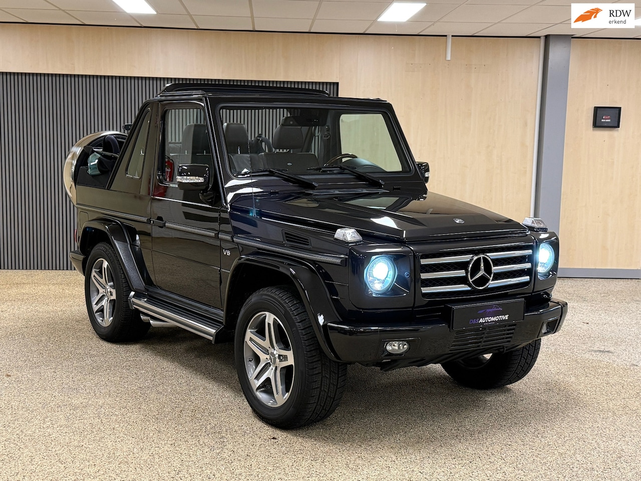 Mercedes-Benz G-klasse - 500 Cabriolet UNIEK!! Dealer onderhouden. - AutoWereld.nl