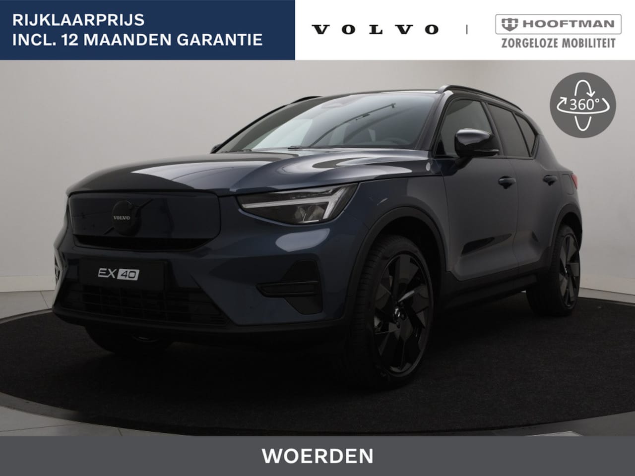 Volvo EX40 - EXTENDED RANGE (SINGLE) BLACK EDITION PLUS CAMERA HARMAN KARDON - AutoWereld.nl