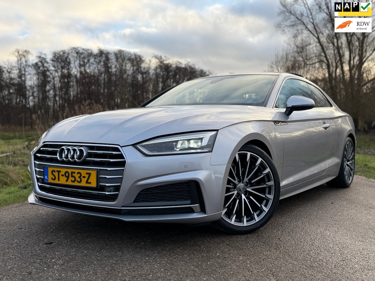 Audi A5 Coupé - 2.0 TFSI MHEV Sport S-Line Edition / Panorama dak / B&O System / Leder / Camera / Automaat - AutoWereld.nl
