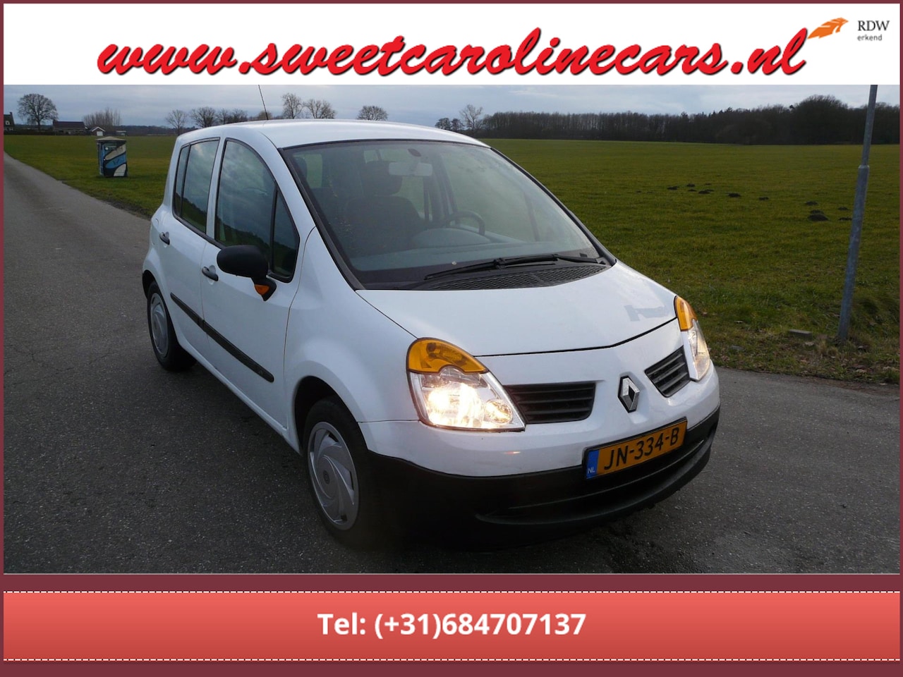 Renault Modus - 1.2-16V Campus 1.2-16V Campus,Elec.pakket,stuurpomp! - AutoWereld.nl