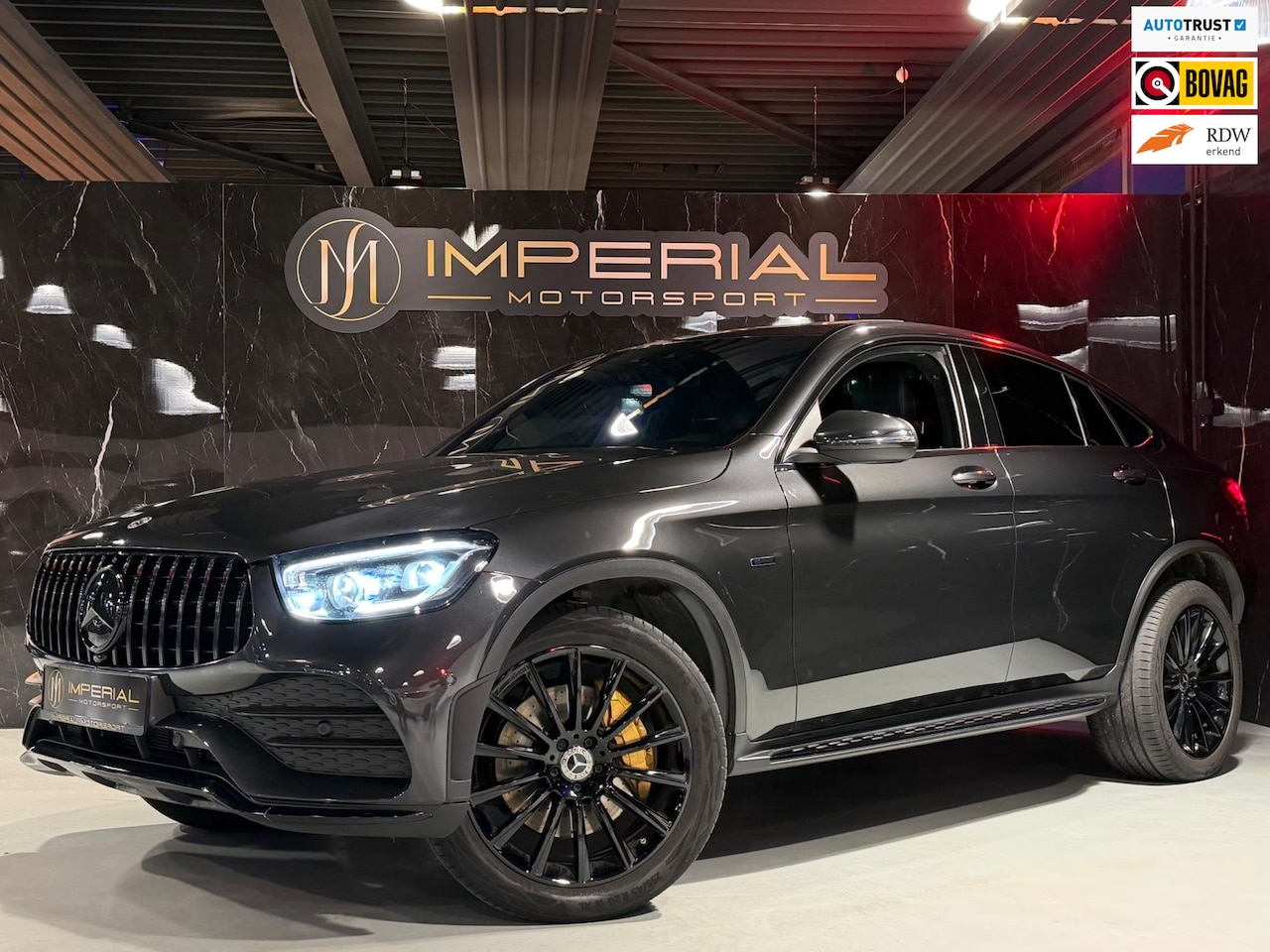 Mercedes-Benz GLC-klasse Coupé - 300e 4MATIC AMG Night pakket|Dak|Sfeer|Cam - AutoWereld.nl