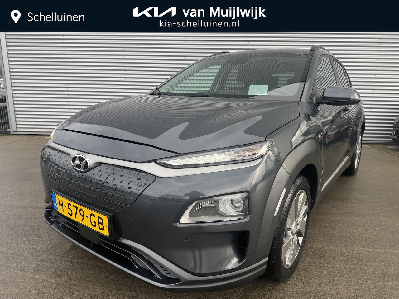 Hyundai Kona Electric - EV Premium 64 kWh Trekhaak | Leder | Stoel&Stuurverw + Koeling | Navi | Camera - AutoWereld.nl