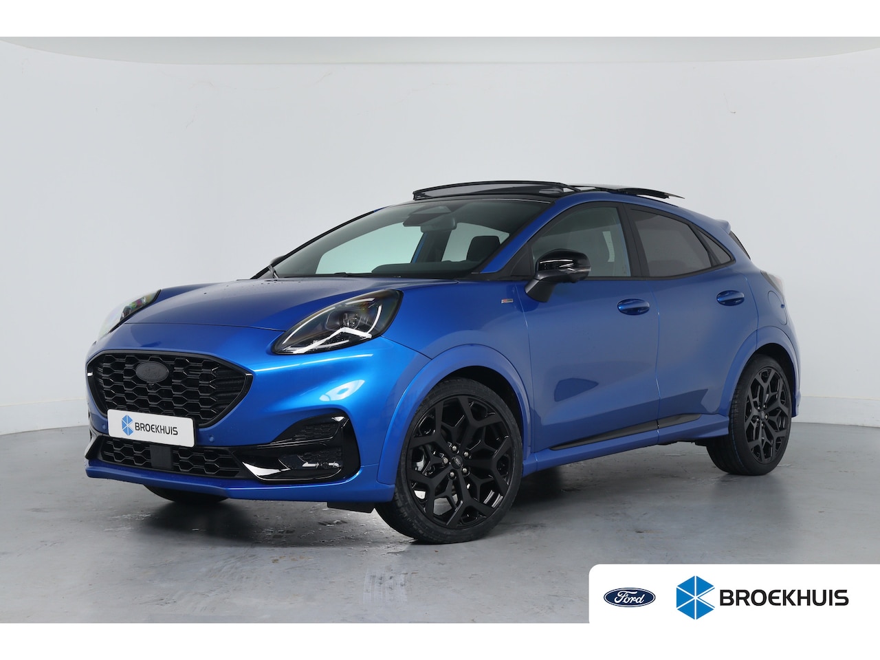 Ford Puma - 1.0 EcoBoost Hybrid ST-Line X | Automaat! | Black Pack | Panorama Dak | Winter Pack | Driv - AutoWereld.nl