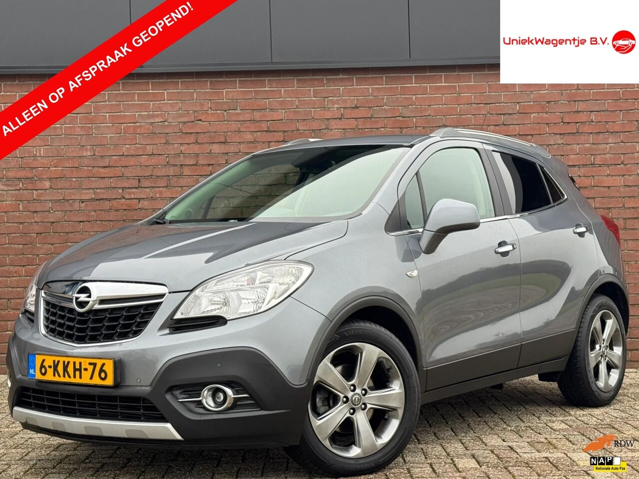 Opel Mokka - 1.4 T COSMO 4X4 | NL-AUTO! | NAVI! | TREKHAAK! - AutoWereld.nl
